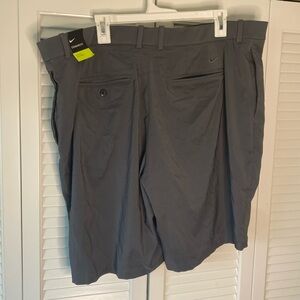 NWT Nike Dri-Fit Shorts golf grey- 42 inch waist